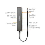 Câble USB Nedis USB-C 10-en-1 Docking Station - Autre vue