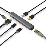 Câble USB Nedis USB-C 6-en-1 Docking Station - Autre vue