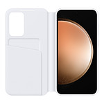 Coque et housse Samsung Étui Smart View Blanc avec porte-carte - Galaxy S23 FE - Autre vue