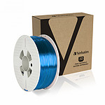 Filament 3D Verbatim PET-G - Bleu Transparent 2.85mm - Autre vue