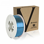 Filament 3D Verbatim PET-G - Bleu Transparent 1.75mm - Autre vue