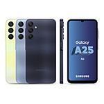 Smartphone Samsung Galaxy A25 5G (Bleu nuit) - 256 Go - Autre vue