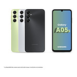 Smartphone Samsung Galaxy A05s (Noir) - 64 Go - 4 Go - Autre vue