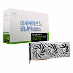 Carte graphique MSI GeForce RTX 4070 Ti SUPER GAMING X SLIM WHITE - Autre vue