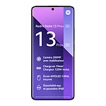 Smartphone Xiaomi Redmi Note 13 Pro Plus 5G (violet) - 256 Go - Autre vue