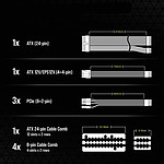 Câble d'alimentation Corsair Premium Kit de Câble de démarrage type 5 Gen 5 - Autre vue