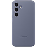Coque et housse Samsung Étui Smart View Violet avec porte-carte - Galaxy S24 - Autre vue