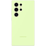 Coque et housse Samsung Coque Silicone Vert clair Galaxy S24 Ultra - Autre vue