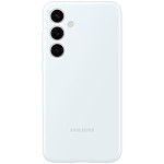 Coque et housse Samsung Coque Silicone Blanc Galaxy S24+ - Autre vue