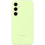 Coque et housse Samsung Coque Silicone Vert clair Galaxy S24+ - Autre vue