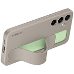 Coque et housse Samsung Coque silicone avec Lanière (Taupe) - Samsung Galaxy S24+ - Autre vue
