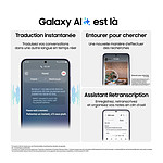Smartphone Samsung Galaxy S24+ 5G (Argent) - 256 Go - Autre vue
