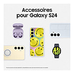 Smartphone Samsung Galaxy S24 5G (Argent) - 128 Go - Autre vue