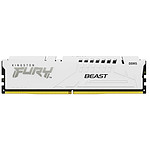 Mémoire Kingston Fury Beast White - 2 x 16 Go (32 Go) - DDR5 6000 MHz - CL40 - Autre vue