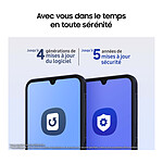 Smartphone Samsung Galaxy A15 (Bleu) - 128 Go - 4 Go - Autre vue