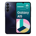 Smartphone Samsung Galaxy A15 (Bleu nuit) - 128 Go - 4 Go - Autre vue
