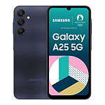 Smartphone Samsung Galaxy A25 5G (Bleu nuit) - 256 Go - Autre vue