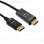 Câble DisplayPort TEXTORM Câble DisplayPort vers HDMI blindé - Mâle/Mâle - 1.8 m  - Autre vue