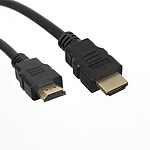 Câble HDMI TEXTORM Câble HDMI 2.0 blindé - Mâle/Mâle - 1 m - Autre vue