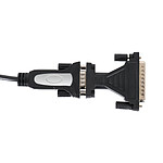 Câble USB TEXTORM Convertisseur USB/Série (RS232) - DB9/DB25 - 1.8 m - Autre vue