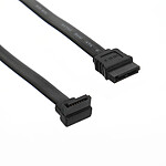 Câble Serial ATA TEXTORM Câble SATA 3.0 (6Gbps) droit/coudé- 50 cm - Autre vue