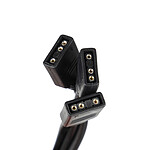 Câble d'alimentation TEXTORM Doubleur interne ARGB vers 2x ARGB - 30 cm - Autre vue