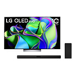 TV LG OLED48C3 + SN5 - Autre vue