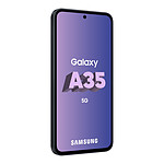 Smartphone Samsung Galaxy A35 5G (Bleu nuit) - 256 Go - Autre vue