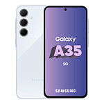 Smartphone Samsung Galaxy A35 5G (Bleu) - 128 Go - Autre vue