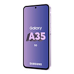 Smartphone Samsung Galaxy A35 5G (Lilas) - 128 Go - Autre vue