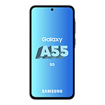 Smartphone Samsung Galaxy A55 5G (Bleu nuit) - 256 Go - Autre vue
