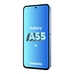 Smartphone Samsung Galaxy A55 5G (Bleu) - 256 Go - Autre vue