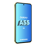 Smartphone Samsung Galaxy A55 5G (Lime) - 128 Go - Autre vue