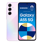 Smartphone reconditionné Samsung Galaxy A55 5G (Lilas) - 256 Go · Reconditionné - Autre vue