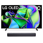 TV LG OLED42C3 + JBL Bar 2.0 All-in-One (MK2) - Autre vue