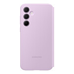Coque et housse Samsung Étui Smart View Violet avec porte-carte - Galaxy A35 - Autre vue
