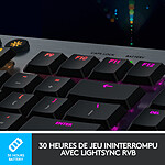 Clavier PC Logitech G915 Lightspeed - GL Clicky - Autre vue