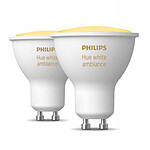 Ampoule connectée Philips Hue White Ambiance GU10 x2 - Autre vue