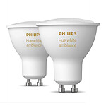 Ampoule connectée Philips Hue White Ambiance GU10 x2 - Autre vue