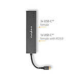 Câble USB Nedis Hub USB-C 3.1 vers 4 USB-C - Autre vue