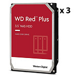 Disque dur interne Western Digital WD Red Plus 4 To - 256 Mo - Pack de 3 - Autre vue
