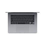 Macbook Apple MacBook Air M3 15 pouces (2024) Gris sidéral 8Go/256 Go (MRYM3FN/A) - Autre vue