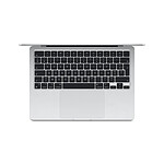 PC portable Apple MacBook Air M3 13 pouces (2024) Argent 16 Go/256 Go (MC8H4FN/A) - Autre vue