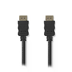 Câble HDMI Nedis Lot de 10 câbles HDMI haute vitesse avec Ethernet (Noir) - 2 m - Autre vue