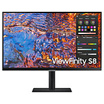 Écran PC Samsung ViewFinity S8 S27B800PXP - Autre vue