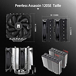 Refroidissement processeur Thermalright Peerless Assassin 120 SE - Noir - Autre vue