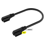 Accessoires divers boîtier Corsair iCue Link Slim 90° connectors Cable 135 mm (x 2) - Autre vue