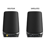 Routeur et modem Netgear Orbi WiFi 6E AXE11000 Serie 960 - Black Edition + 2 Satellites - Autre vue