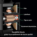 Ventilateur Boîtier Arctic P12 PWM PST ARGB - Noir - Pack de 3 - Autre vue