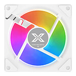 Ventilateur Boîtier Xigmatek Starz Pro - Blanc - Pack de 3 + Contrôleur - Autre vue